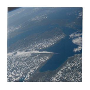 Carreau Lac Michigan, Lac Huron Et État Du Michigan.