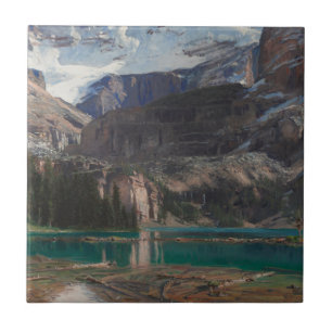 Carreau Lac O'Hara par John Singer Sargent, Art victorien