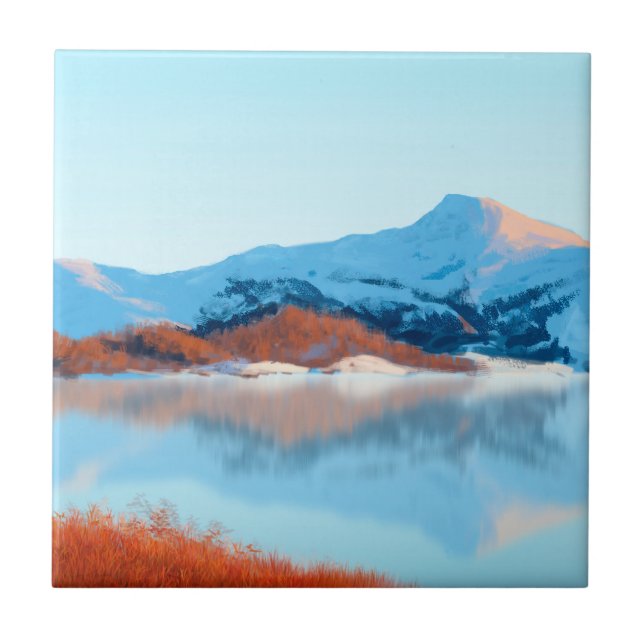 Carreau L'adieu d'hiver (Devant)