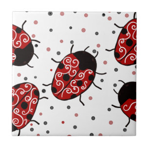 Carreau Ladybug