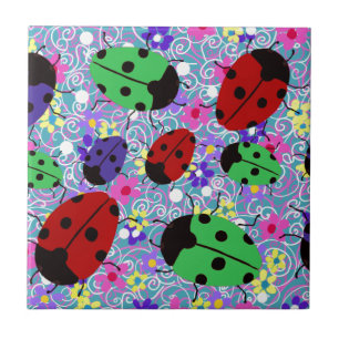 Carreau Ladybug