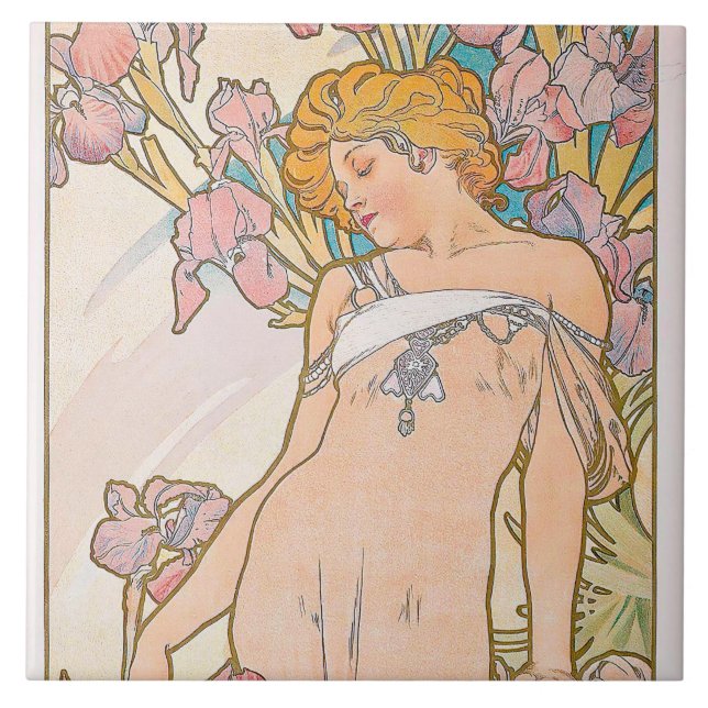 Carreau L'aimant photo flexible Iris (Devant)