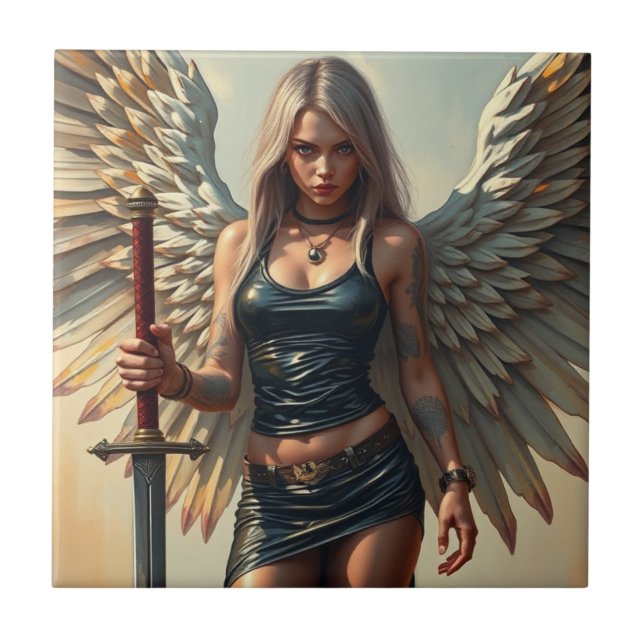 Carreau L'Ange du guerrier (Devant)