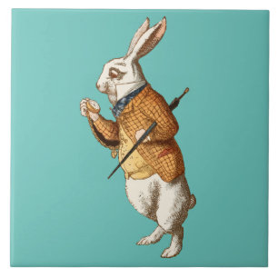 Carreau Lapin blanc (Alice's Adventures in Wonderland)