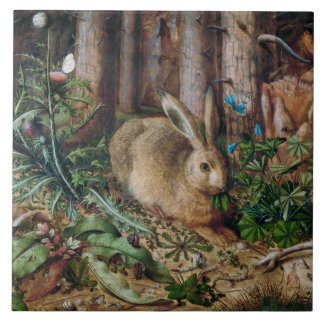 Carreau Lapin dans la forêt