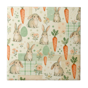 Carreau Lapin Mignon & Motif Cottage Carotte (1)
