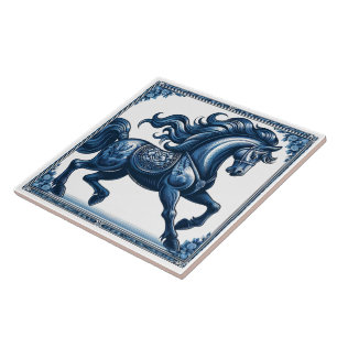 Carreau Lapis Stallion : Majesté botanique