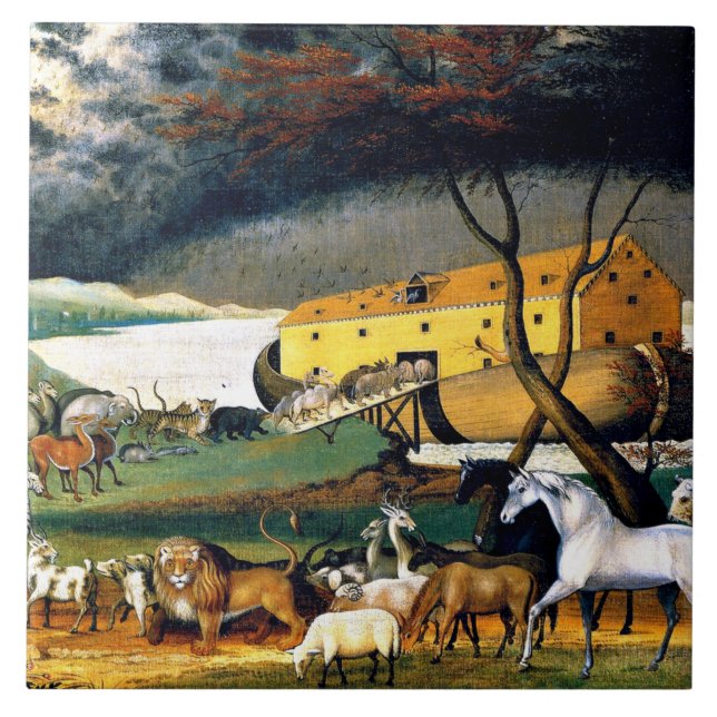Carreau L'arche de Noé (Devant)