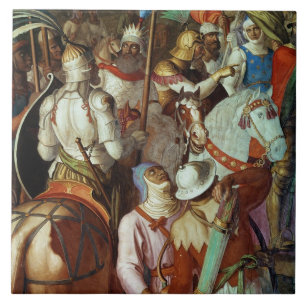 Carreau L'armée Saracen en dehors de Paris, ANNONCE 730-32