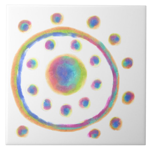 Carreau L'art Abstrait (Devant)