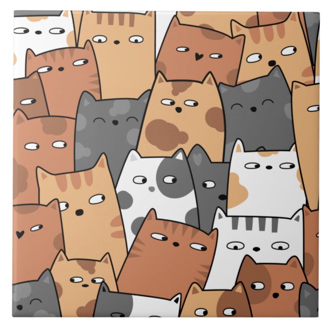 Carreau L'art du Doodle animal (Devant)