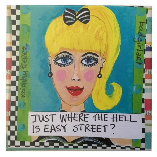 Carreau L'art en mosaïque (Devant)