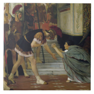 Carreau Lawrence Alma-Tadema - Proclamation de Claudius
