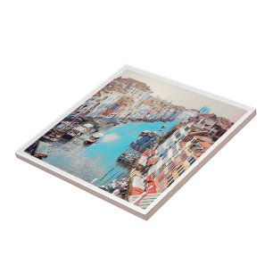 Carreau ldp VENICE - View of the Grand Canal from Rialto