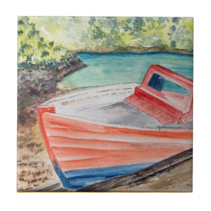Carreau Le bateau