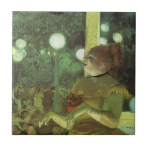 Carreau Le Café Concert d'Edgar Degas, Art Vintage
