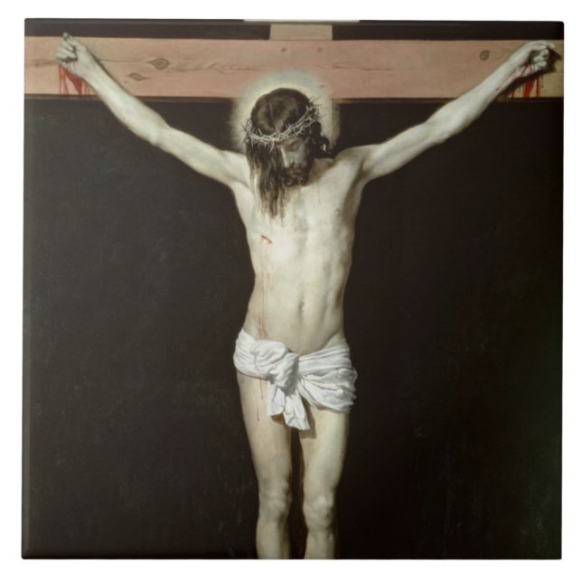 Carreau Le Christ sur la croix, c.1630 (Devant)