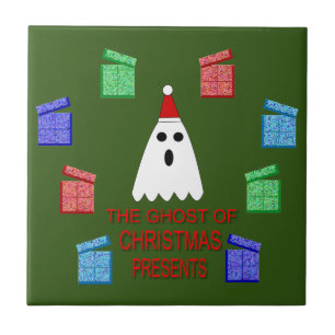 Carreau Le fantôme de Noël présente drôle