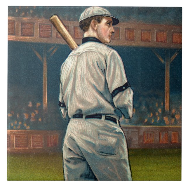 Carreau Le feu de forêt Schulte, Chicago Cubs, 1911 (Devant)