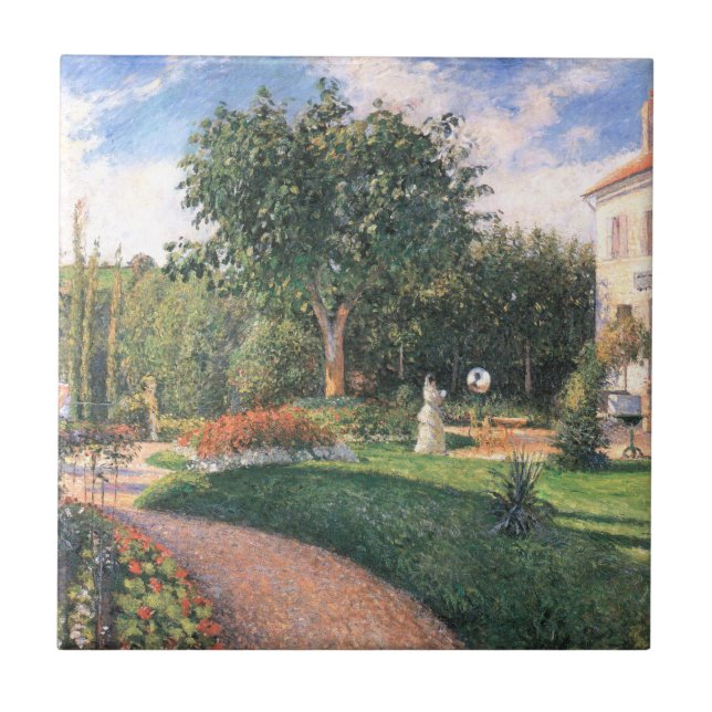 Carreau Le Jardin des Mathurins Camille Pissarro (Devant)