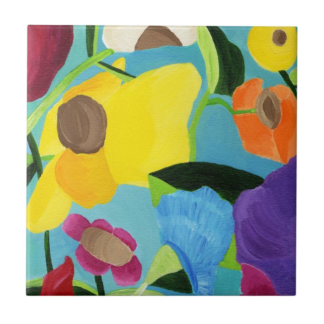 Carreau Le Joyeux Carrelage En Céramique Jardin. (Devant)