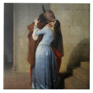Carreau Le Kiss (par Francesco Hayez)