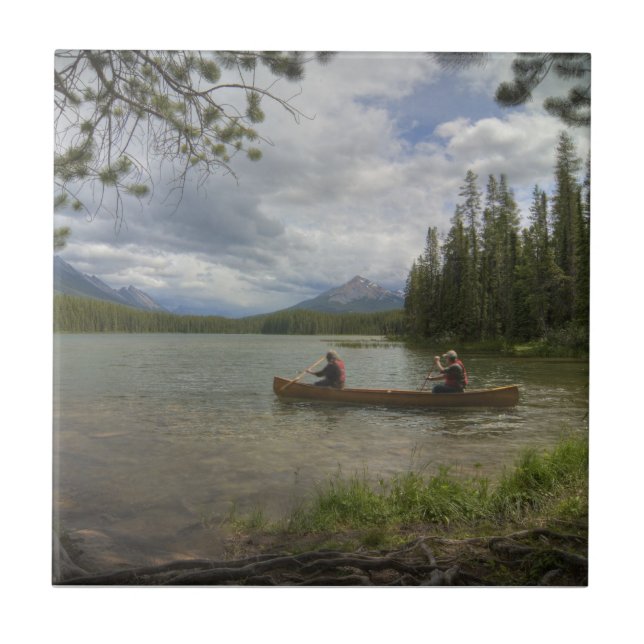 Carreau Le lac Canoë (Devant)