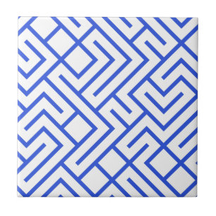Carreau Le Motif bleu type Labyrinthe