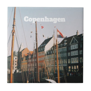 Carreau Le Nyhavn iconique, Copenhague, Danemark