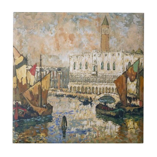 Carreau Le Palais des Doges (Palazzo Ducale) (Venise, Ital (Devant)