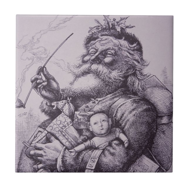 Carreau Le père noël (Devant)