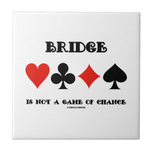 Carreau Le pont n'est pas un jeu de hasard (quatre