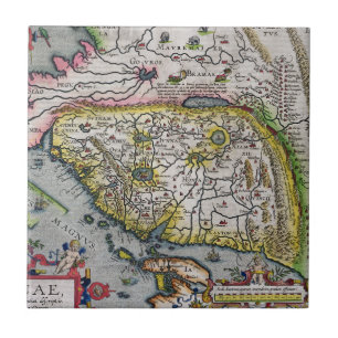 Carreau Le premier atlas occidental Chine   1584
