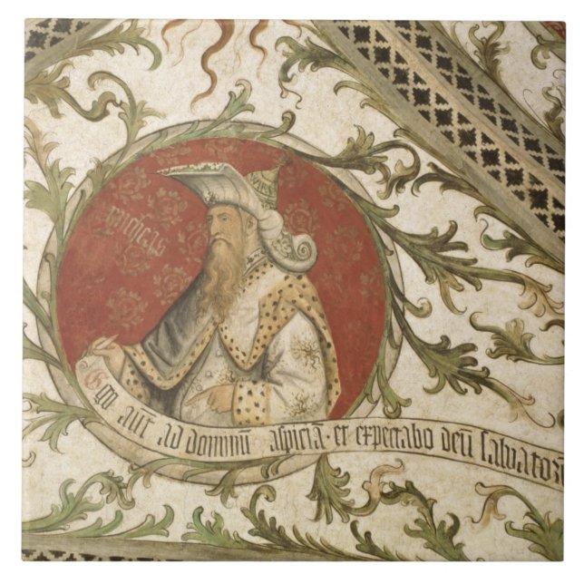 Carreau Le prophète Micah, du d'Annunciazione de bungalow (Devant)