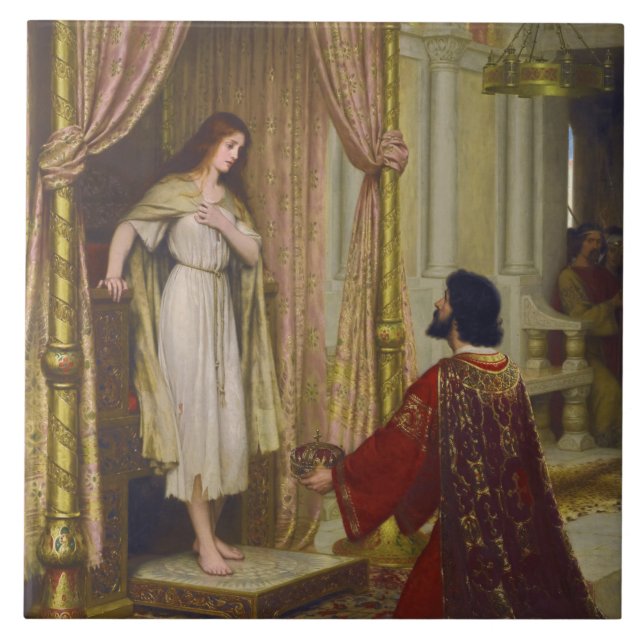 Carreau Le roi et la mendiante (Devant)