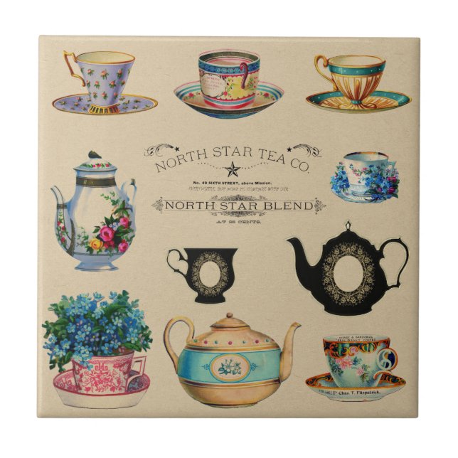 Carreau Le Thé Rend Tout Mieux (Devant)