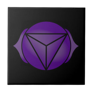 Carreau Le troisième oeil Chakra