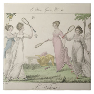 Carreau Le volant, plaquent 11 de "Le Bon Genre", 180
