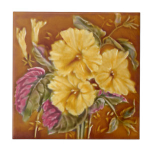 Carreau Lea Boulton Floral Repro Faux Relief