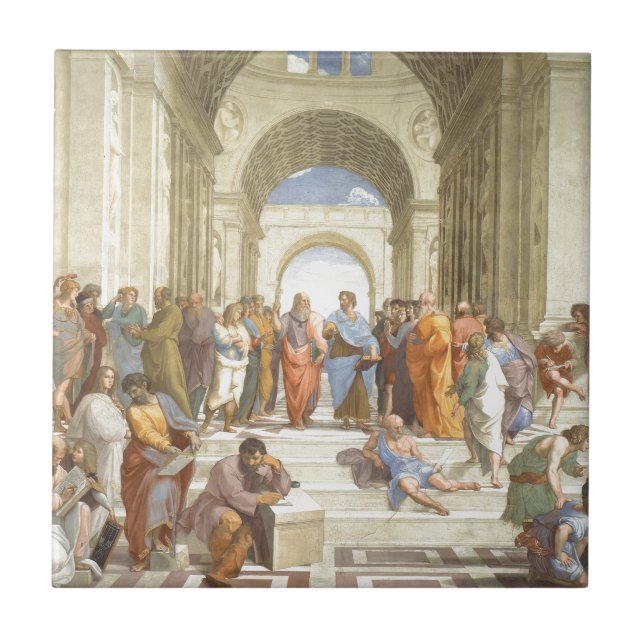 Carreau L'école d'Athènes (Devant)