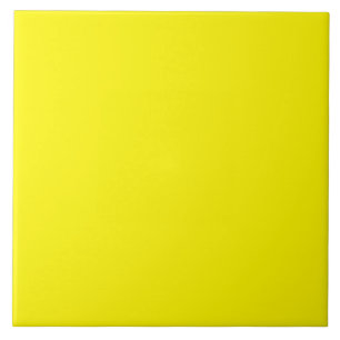 Carreau LEMON JAUNE (couleur fruitée solide) ~