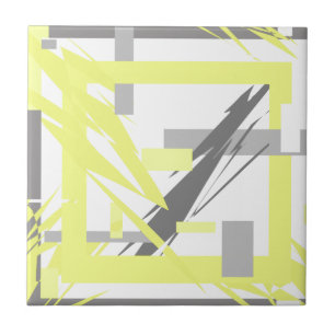 Carreau L'énergie électrique Art Abstrait