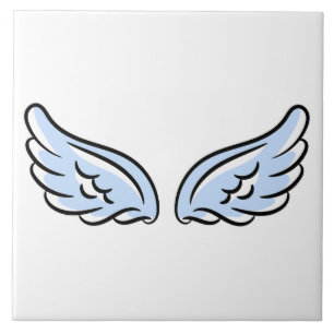 Carreau Les ailes du petit ange mignon