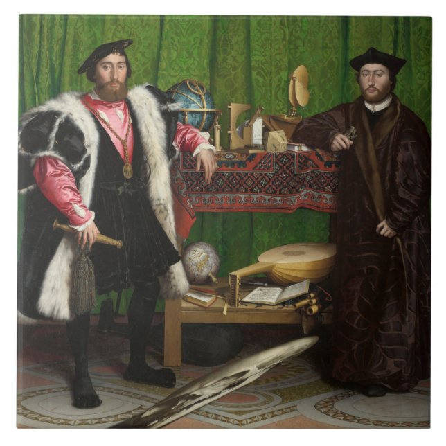 Carreau Les Ambassadeurs, Holbein le Jeune (Devant)