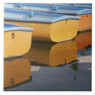 Carreau Les bateaux de rangée Henley-on-Thames sur la Tam