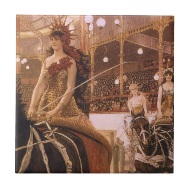 Carreau Les dames des voitures (alias Circus) de James Tis (Devant)