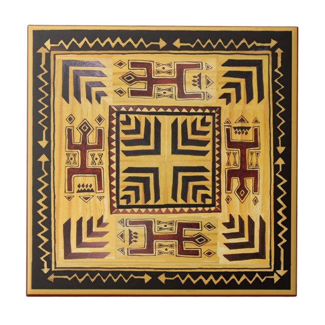 Carreau Les esprits tribaux africains (Devant)