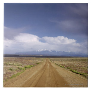 Carreau Les Etats-Unis, Utah, paysage de croisement de