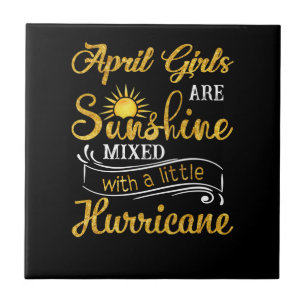 Carreau Les Filles D'Avril Sont Au Soleil Mélangé Par L'