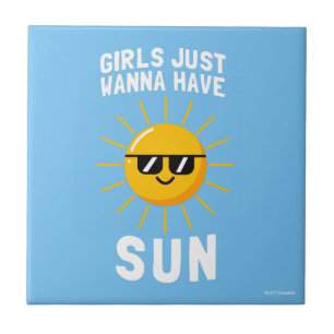 Carreau Les Filles Veux Juste Avoir Le Soleil